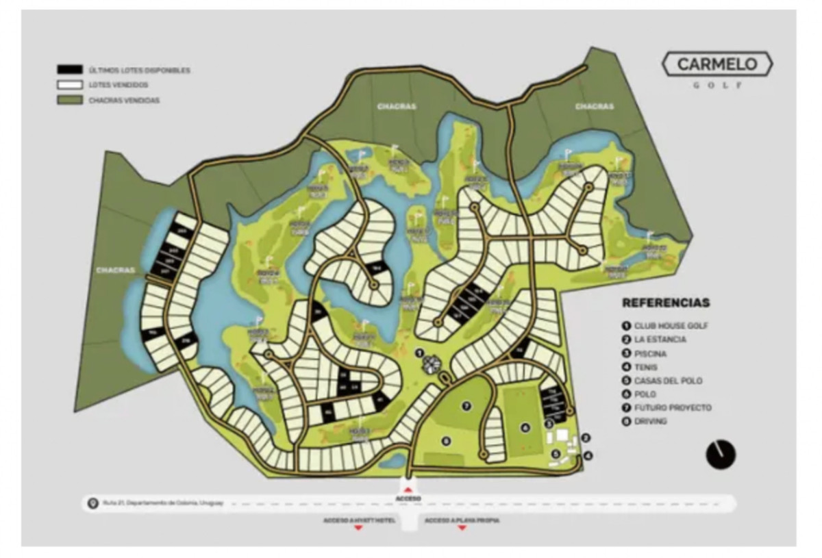 Terreno ID.59010 - Terreno en venta de 2346m2 ubicado en Carmelo