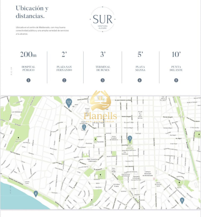 Venta espectacular edificio en Maldonado con beneficios fiscales 2