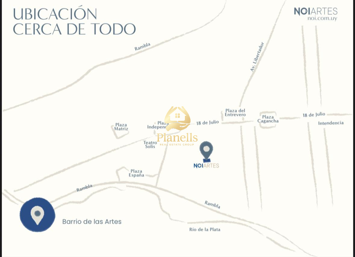 UNIDAD EN VENTA EN NOI ARTES MONTEVIDEO 5