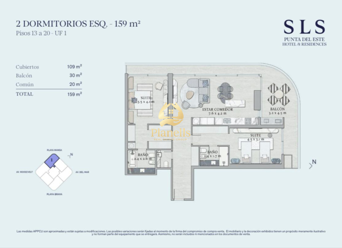 Apartamento ID.2701 - Mega proyecto en Punta 