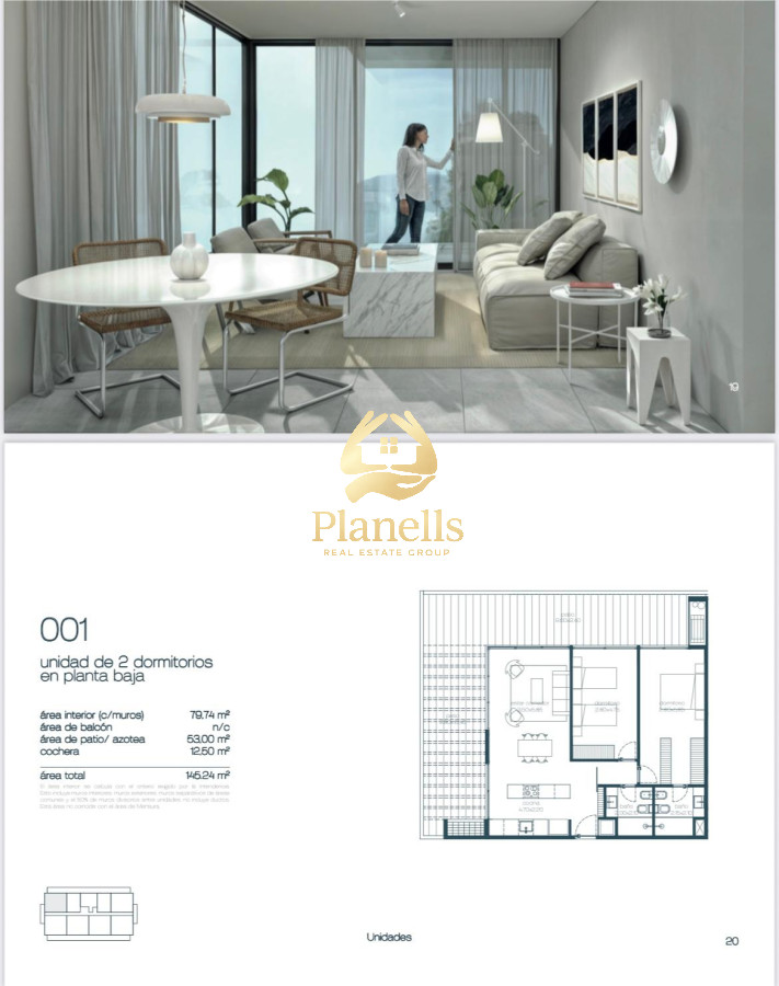 Apartamento ID.2660 - Venta 3 dormitorios en Niran Punta Ballena