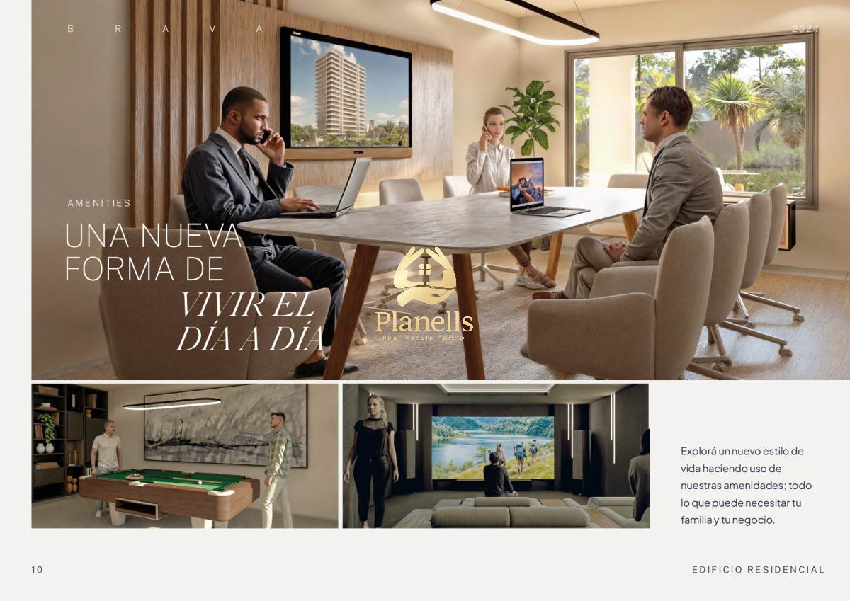 Apartamento ID.3625 - Venta en obra View BRAVA respaldo y solidez a la hora de elegir 