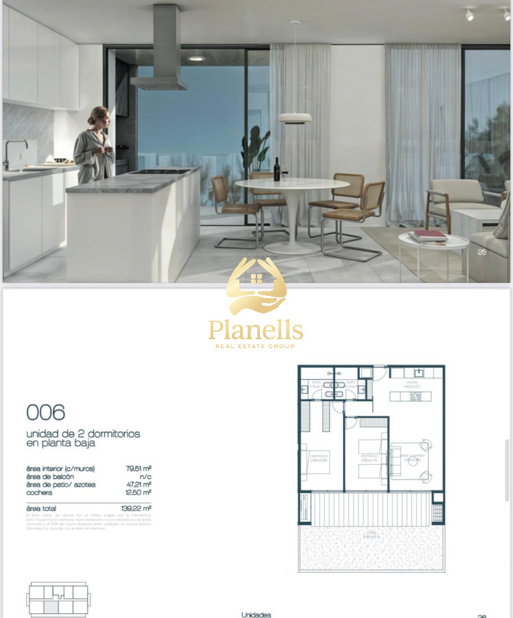 Apartamento ID.2660 - Venta 3 dormitorios en Niran Punta Ballena