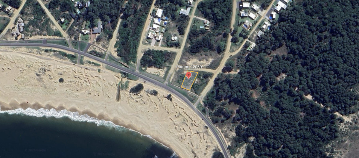 Terreno frente al mar en Punta Colorada