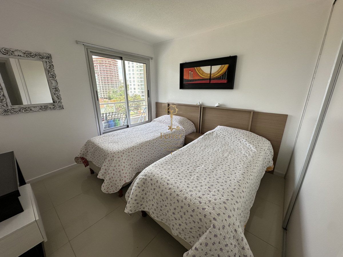 Apartamento ID.488 - Exclusivo apartamento de 2 dormitorios con parrillero y amenities premium en Punta del Este 