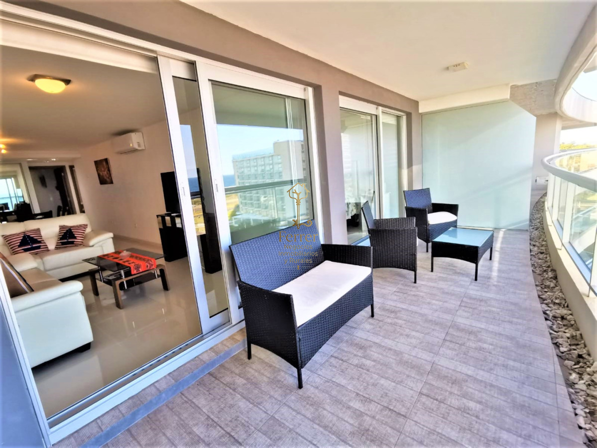 Apartamento ID.509 - Exclusivo apartamento de 3 dormitorios con amplia terraza y amenities premium en Punta del Este zona Brava 