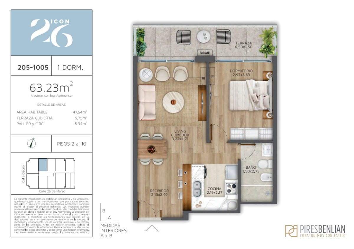 Apartamento ID.18 - ICON 26 - Pocitos