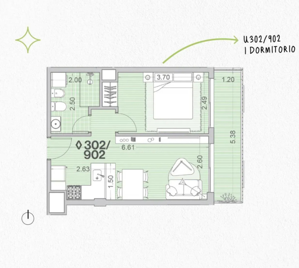 Apartamento ID.44 - Winks Gaboto