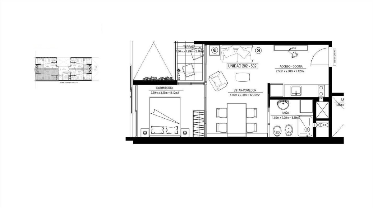 Apartamento ID.14 - Edificio residencial estilo boutique