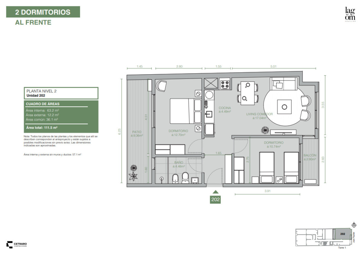 Apartamento ID.29 - Ideal inversión o vivienda propia