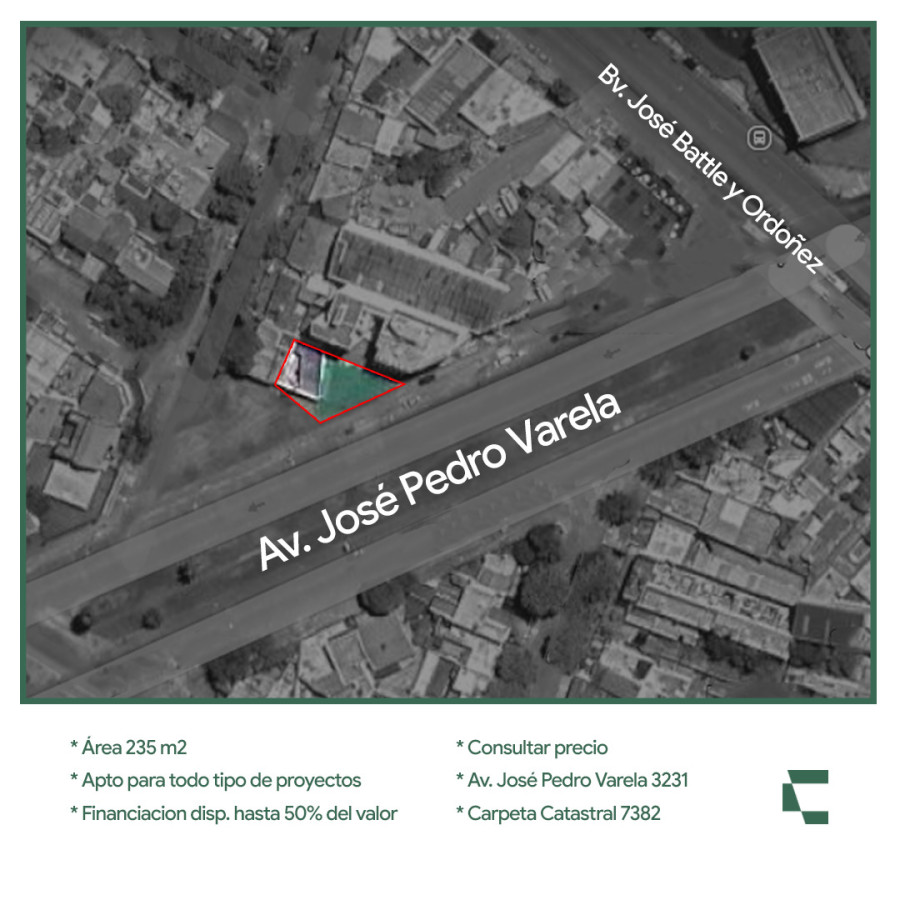 Terreno ID.25 - Apto para todo tipo de proyectos