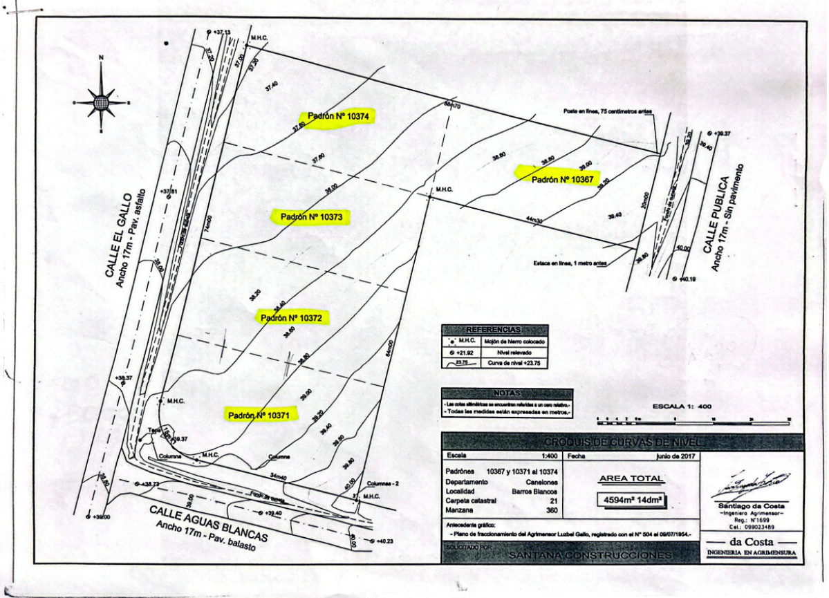 Terreno ID.70 - 5 LOTES EN VENTA