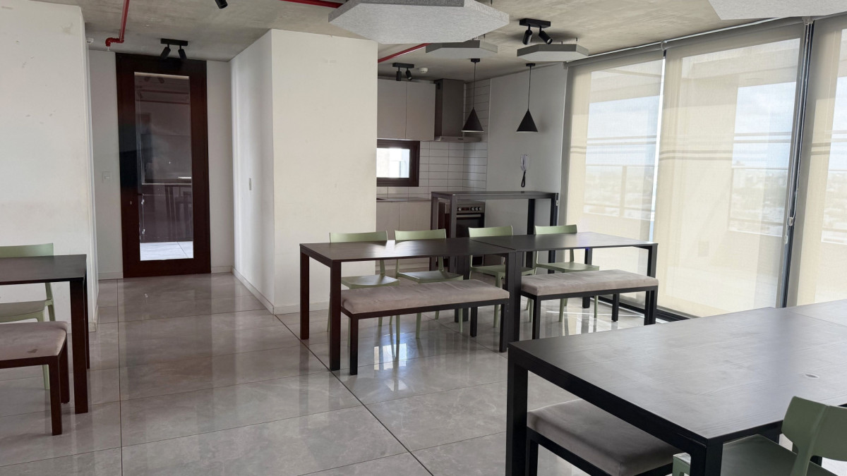 Apartamento ID.7 - MONOAMBIENTE AMOBLADO EN MALVÍN, BALCÓN, SEGURIDAD 24 HS - CERCA DE LA RAMBLA