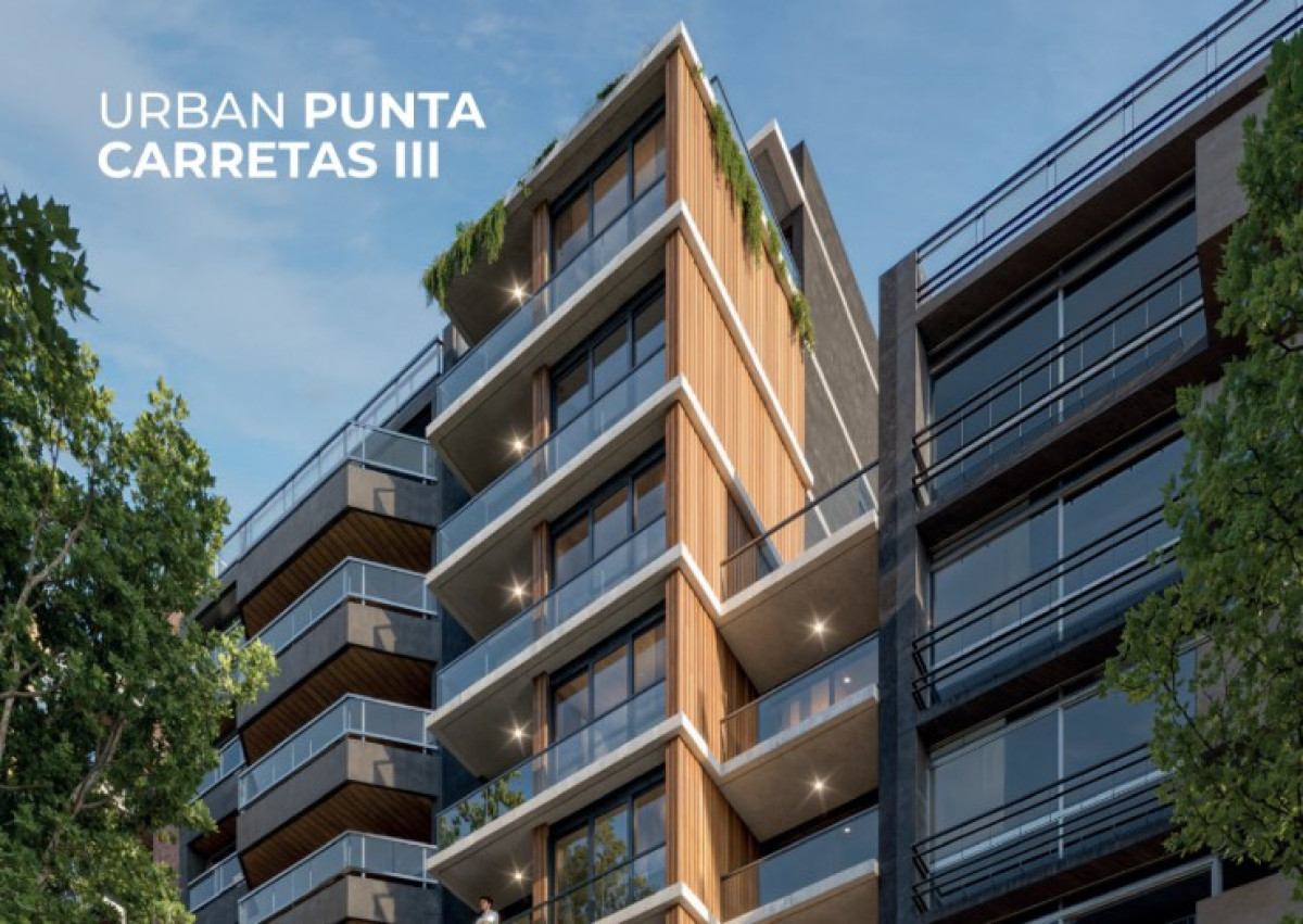 OPORTUNIDAD a Estrenar 1 dorm PUNTA CARRETAS U$S155.800