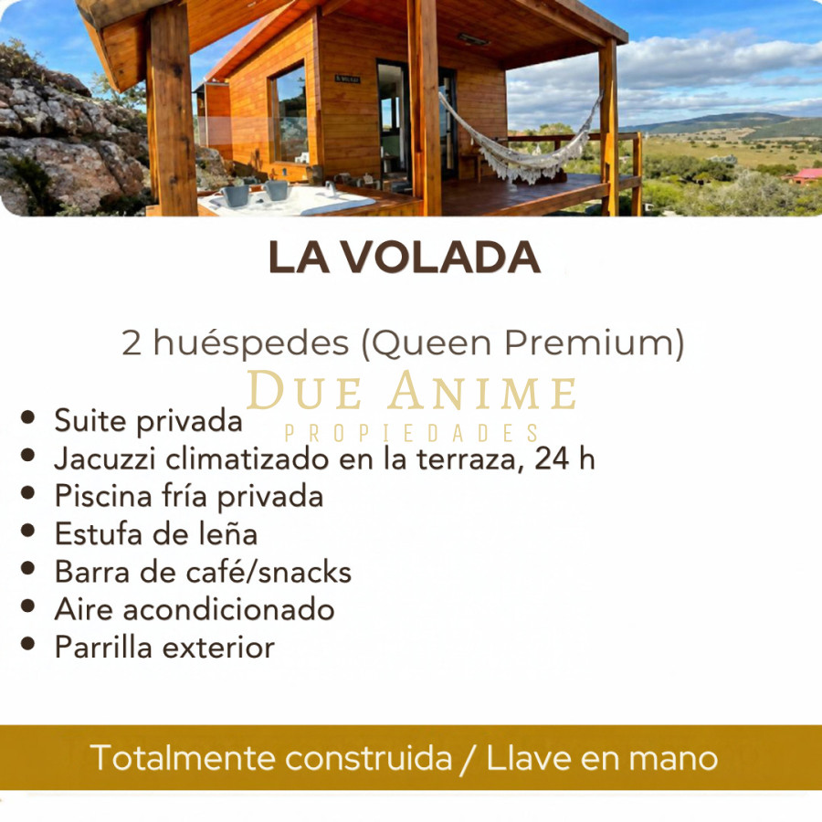 Casa ID.49/ - OPORTUNIDAD UNICA!!! Venta de hacienda privada con proyecto de hospitalidad en funcionamiento en las Sierras de Maldonado 