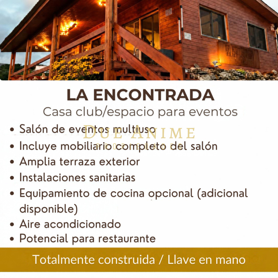 Casa ID.49/ - OPORTUNIDAD UNICA!!! Venta de hacienda privada con proyecto de hospitalidad en funcionamiento en las Sierras de Maldonado 