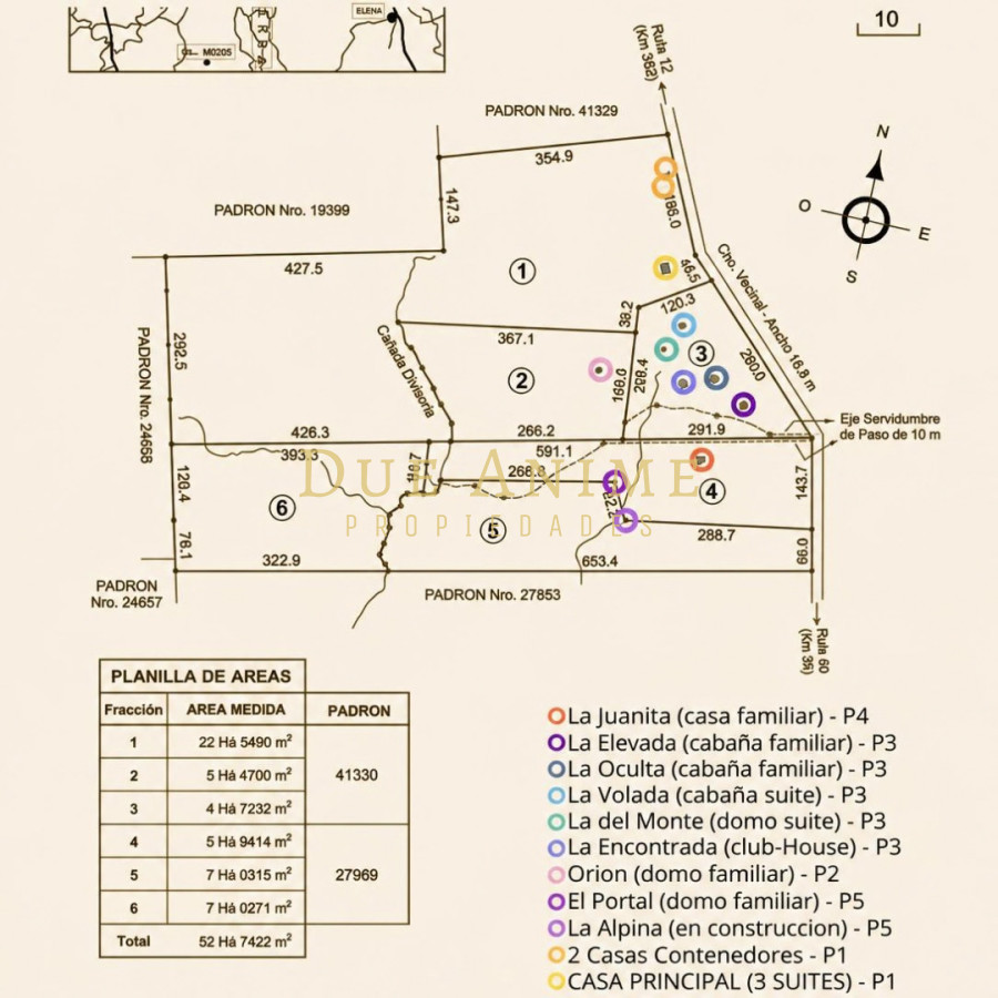 Casa ID.49/ - OPORTUNIDAD UNICA!!! Venta de hacienda privada con proyecto de hospitalidad en funcionamiento en las Sierras de Maldonado 