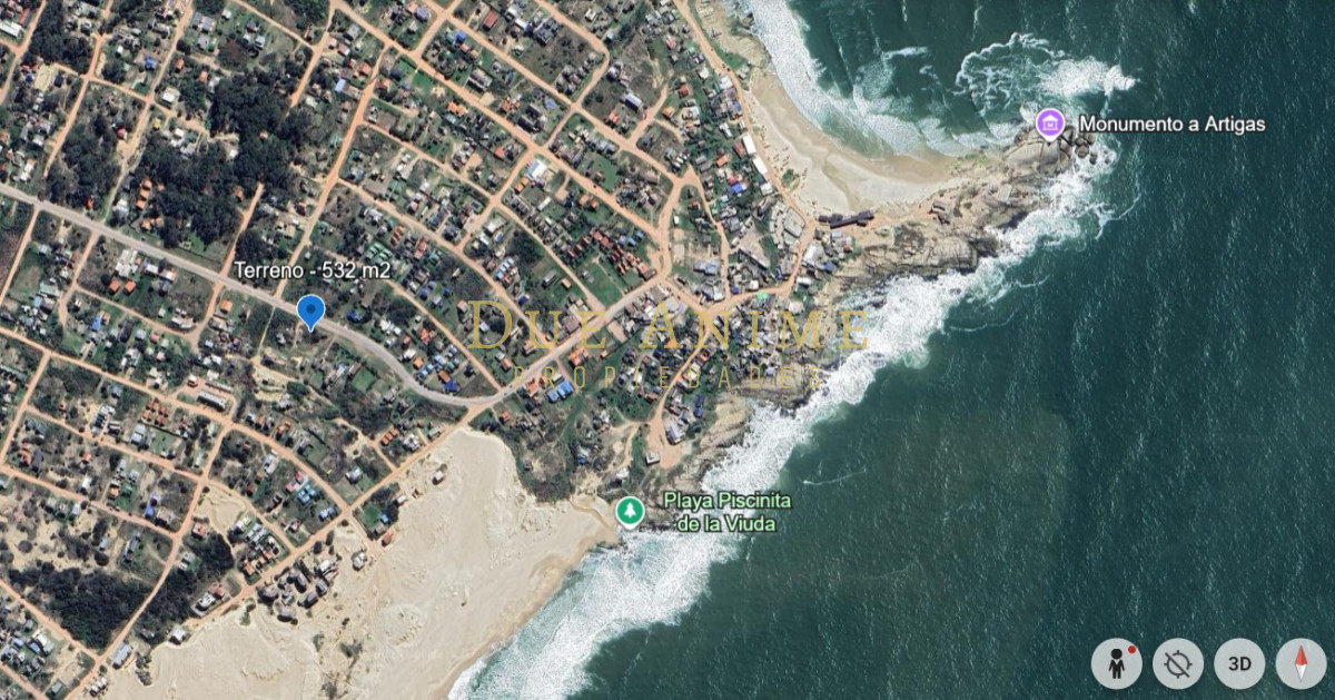 Terreno ID.10 - Terreno en venta en Rocha Punta del Diablo a 200m del mar