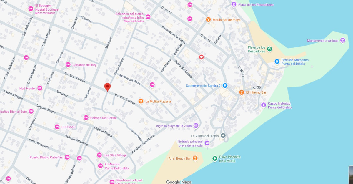 Terreno ID.10 - Terreno en venta en Rocha Punta del Diablo a 200m del mar