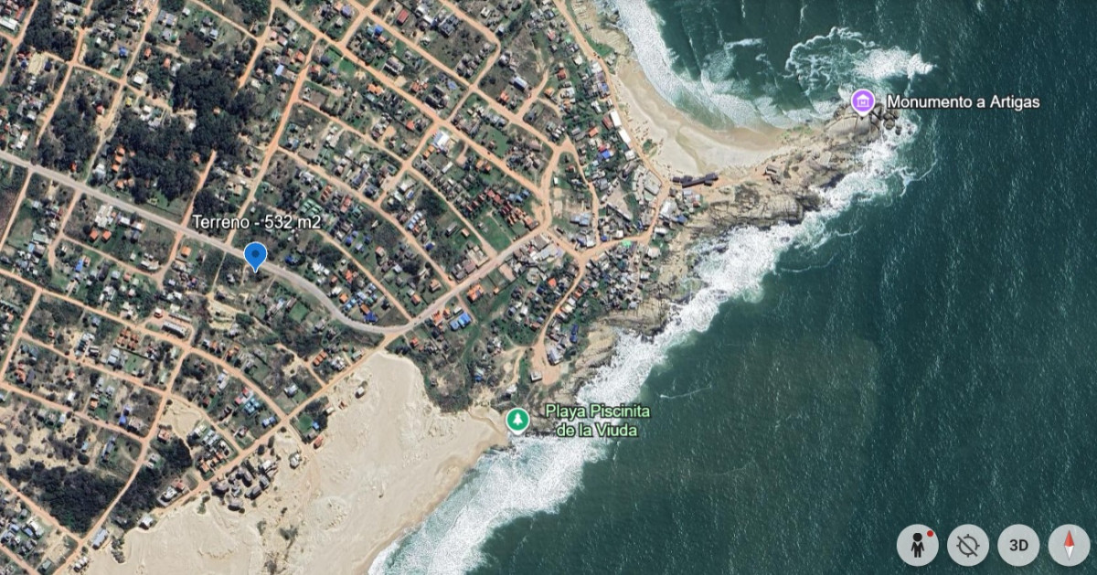 Terreno ID.10 - Terreno en venta en Rocha Punta del Diablo a 200m del mar