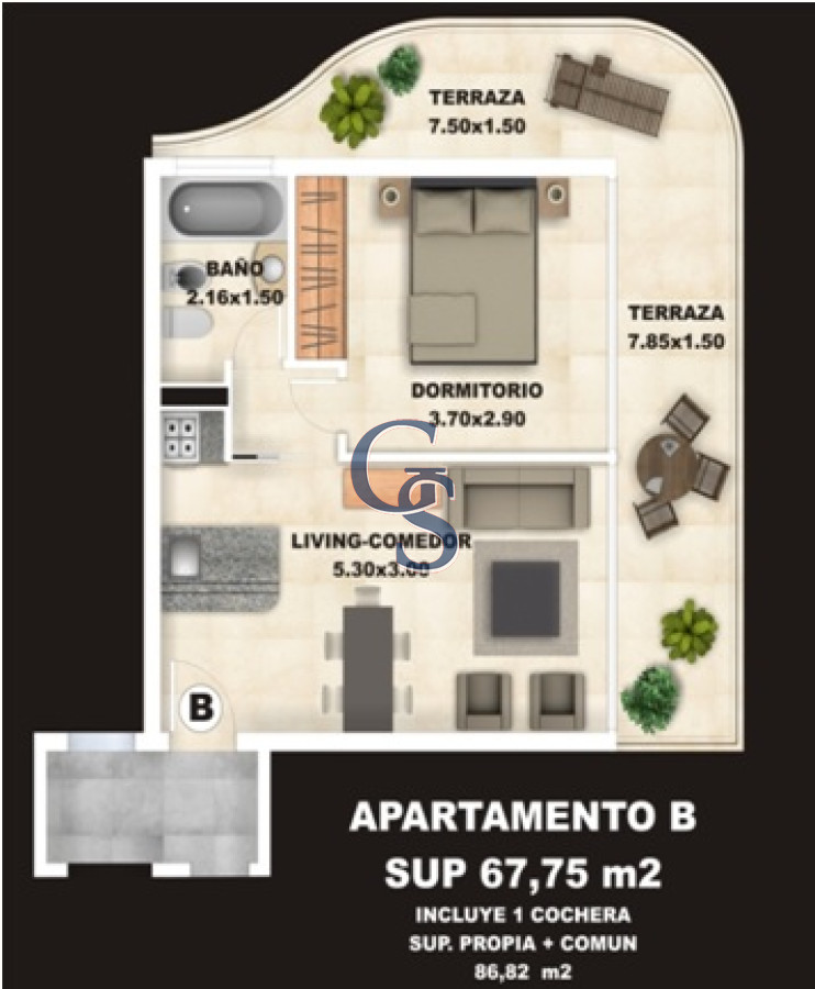 Apartamento ID.299017 - Excelente ubicacion