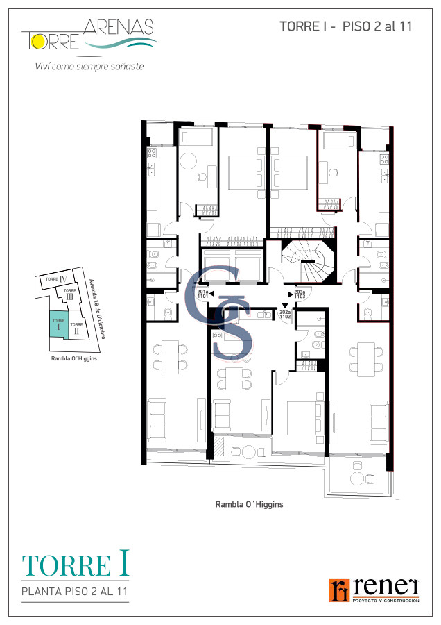 Apartamento ID.297818 - Una nueva forma de vivir en la Rambla de Malvín.