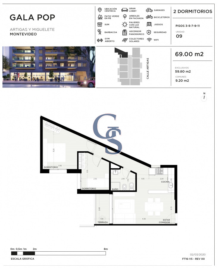 Apartamento ID.298903 - Montevideo