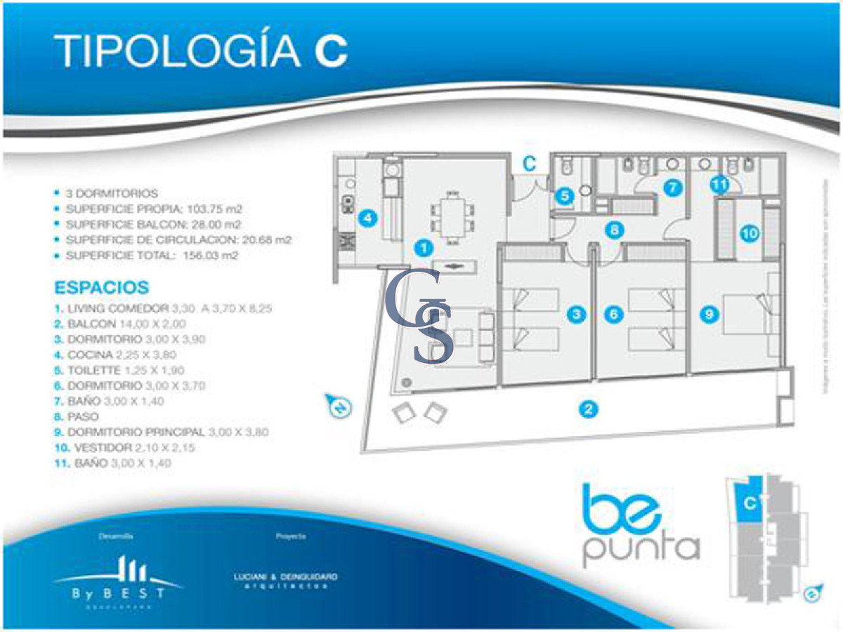 Apartamento ID.292965 - Torre nueva a pasos de Playa Brava. 