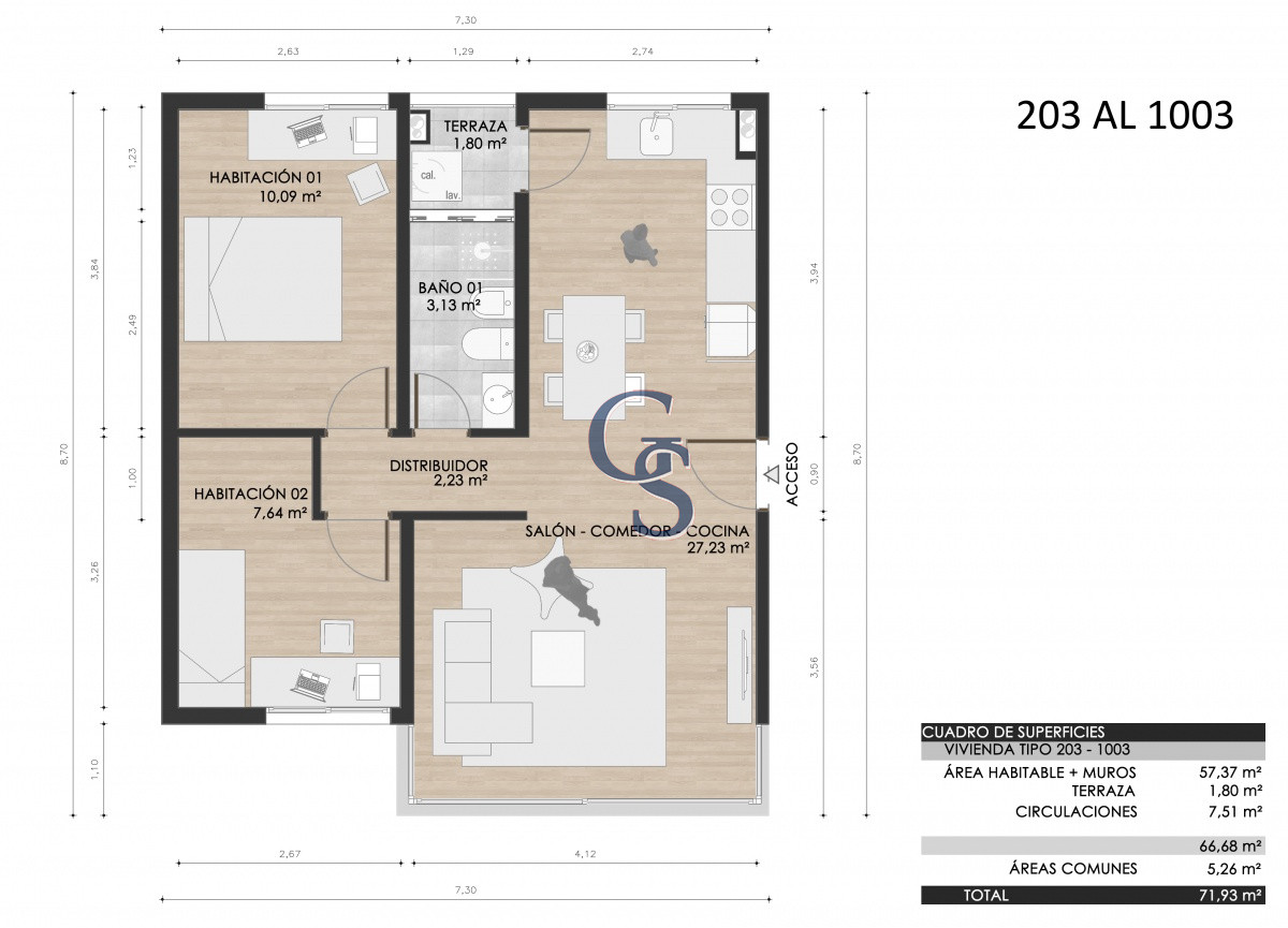 Apartamento ID.298177 - Excelente ubicacion 