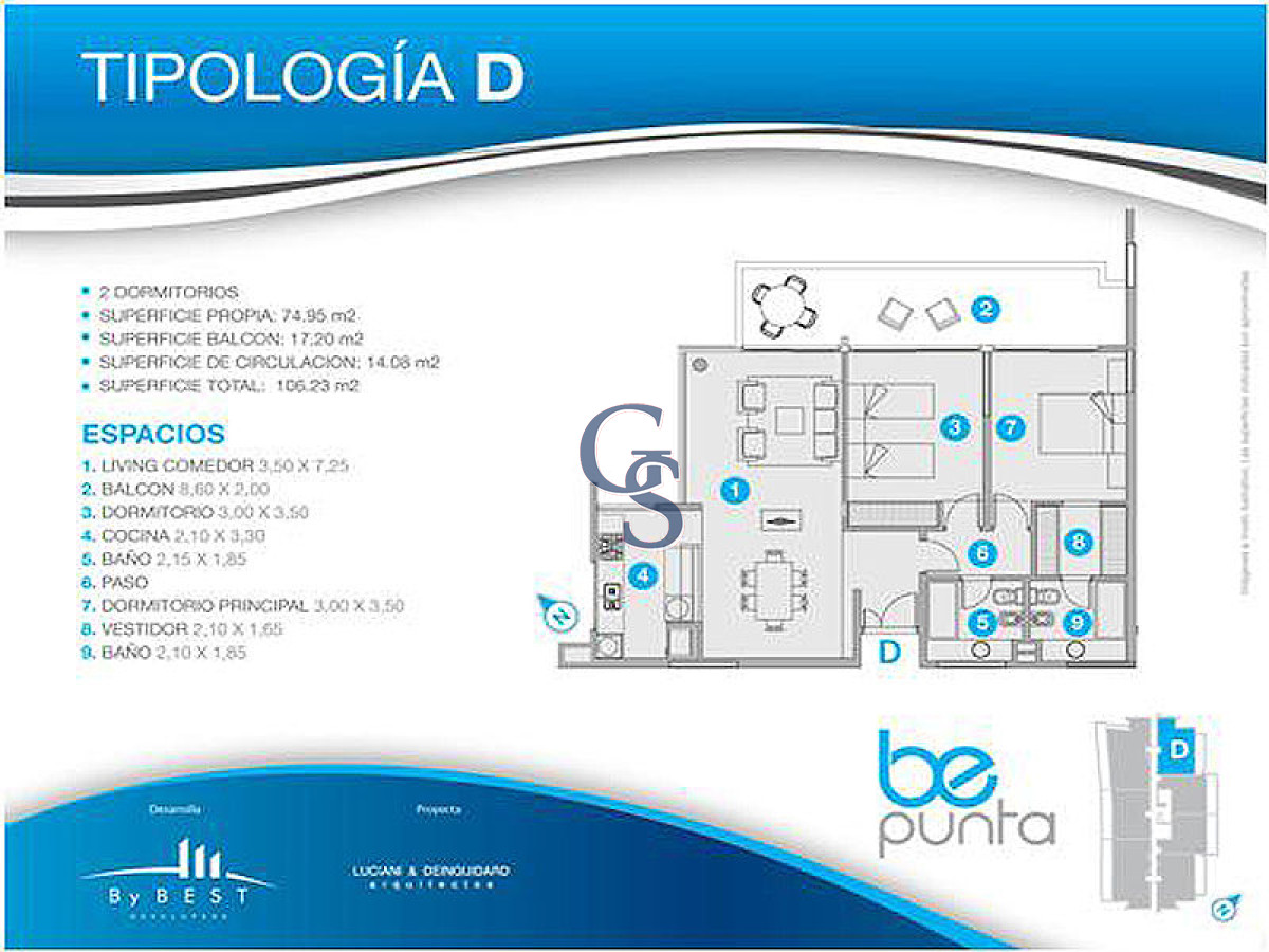 Apartamento ID.291643 - Ubicado a pasos de la zona de mayor auge de Punta del Este 