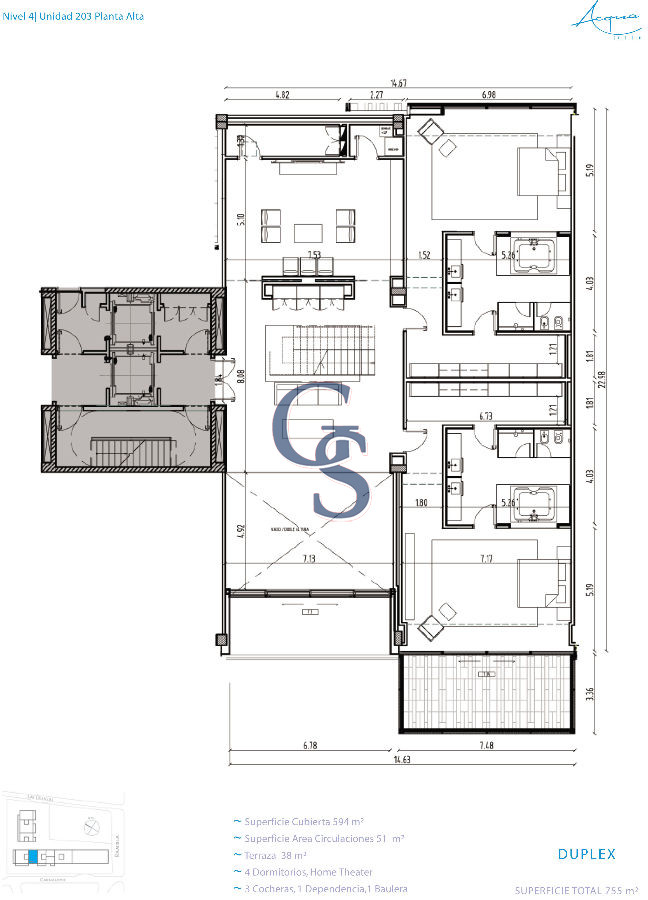 Apartamento ID.292181 - Diseño y exclusividad en un solo lugar. 