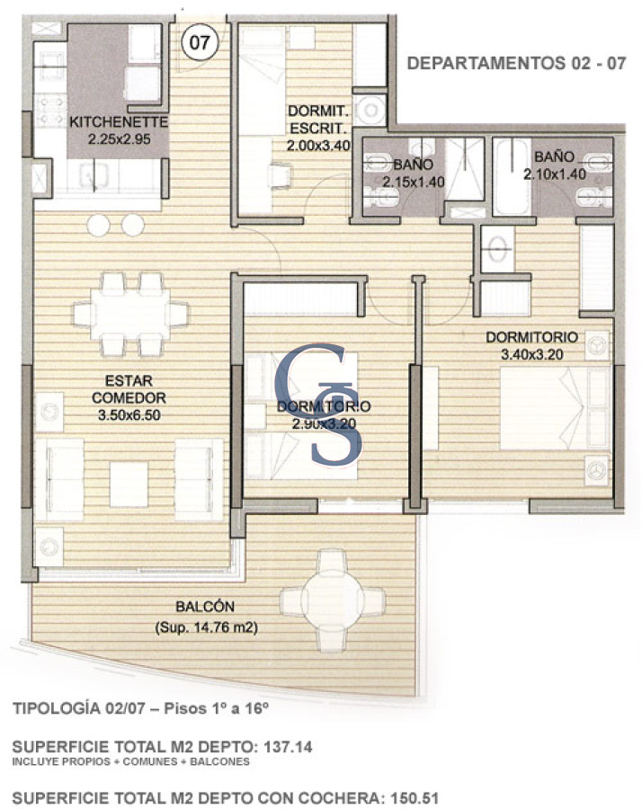 Apartamento ID.291754 - Moderna Torre 