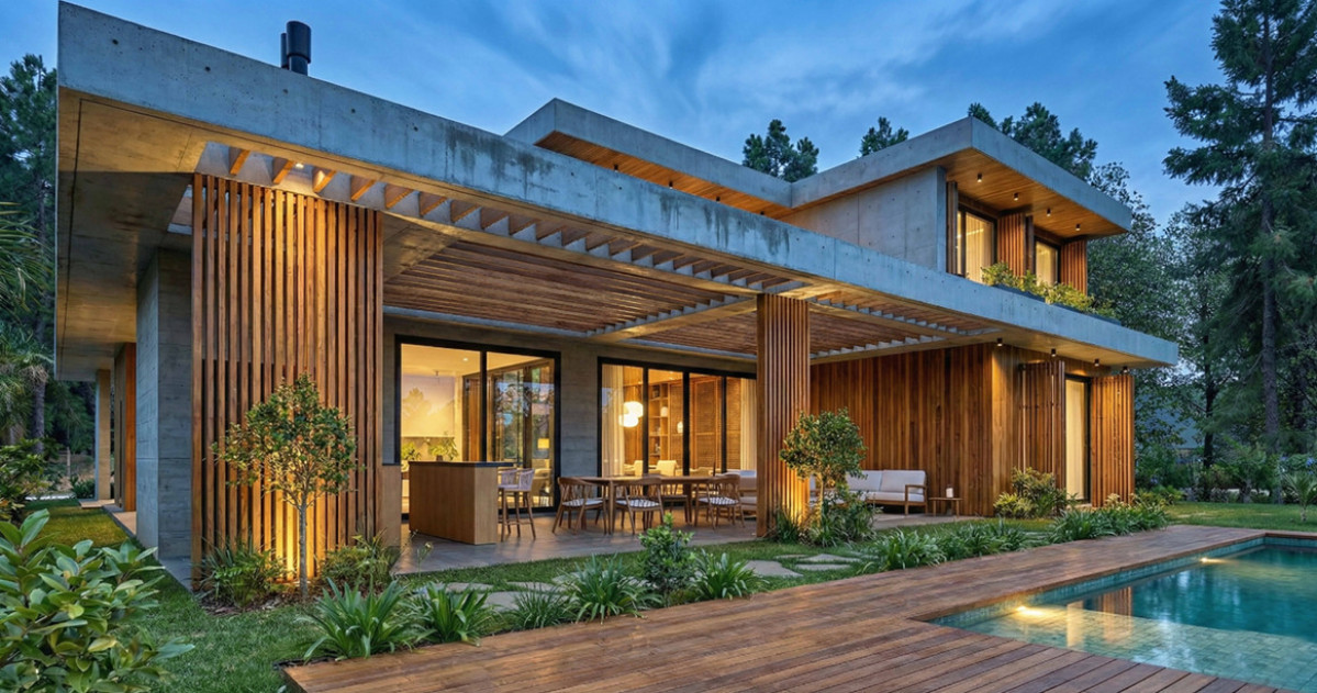 Casa Moderna en Aura