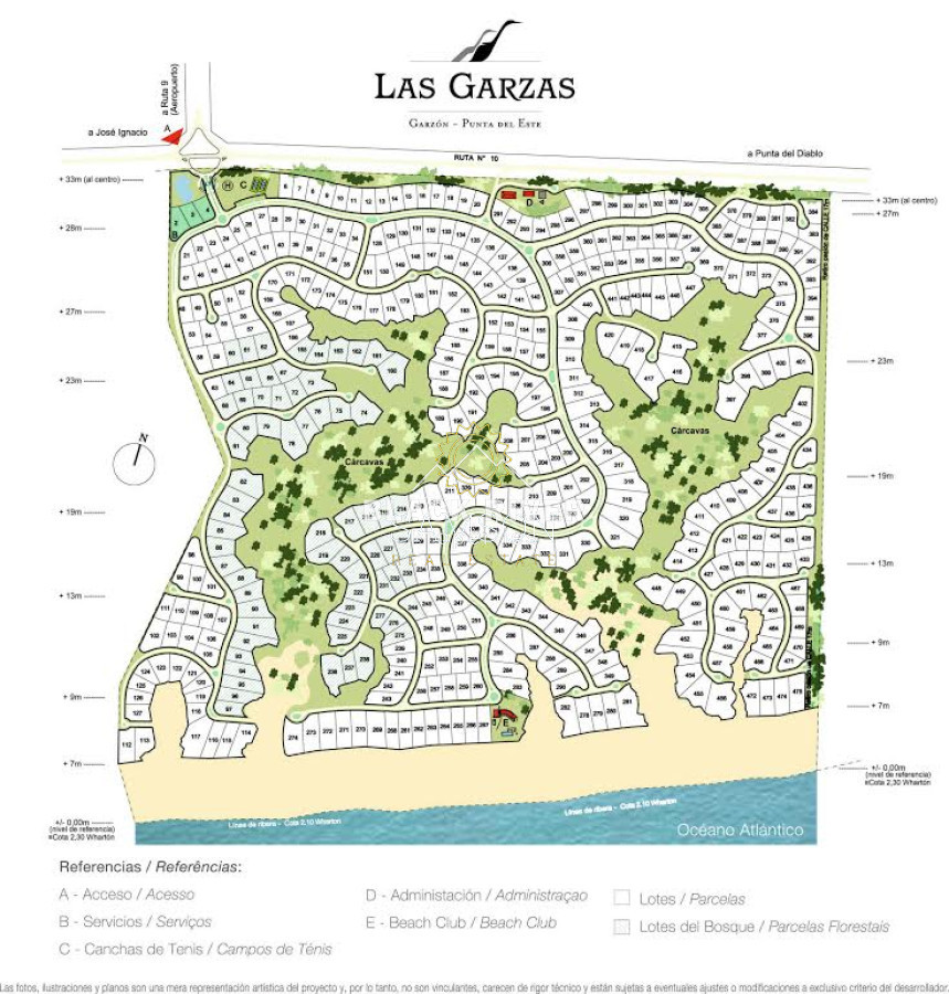 Terreno ID.65127 - Terreno de 2000 m2 en LAS GARZAS Rocha