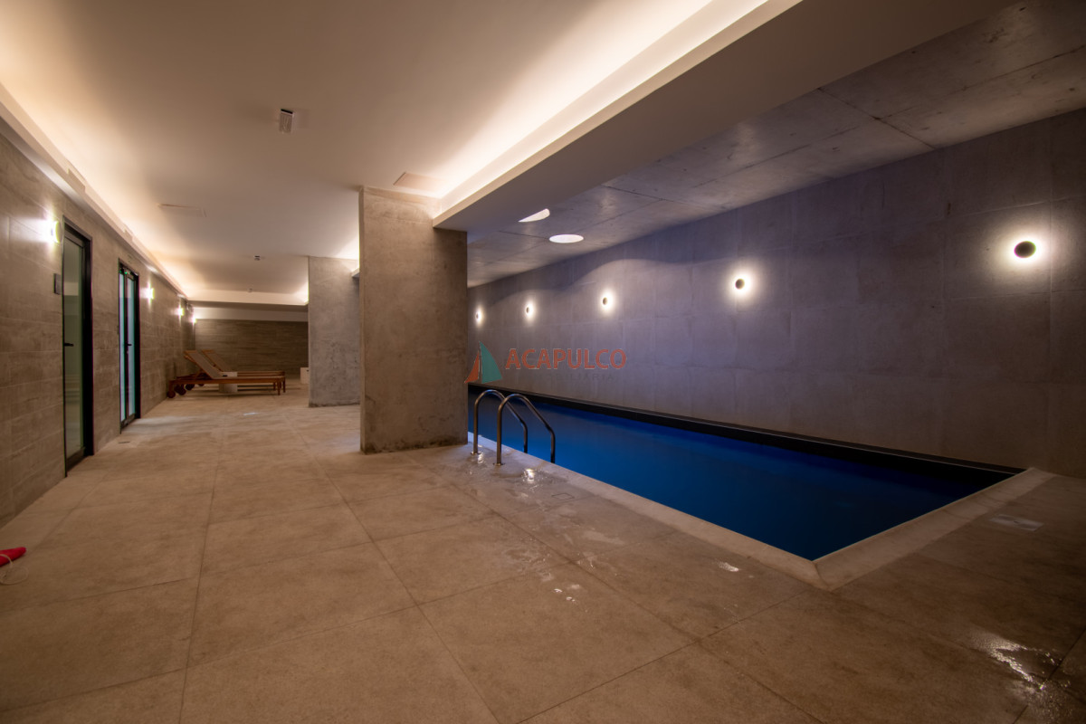 Apartamento ID.6309 - Apartamento 1 dormitorio patio a estrenar Pocitos, piscina, barbacoa y gimnasio