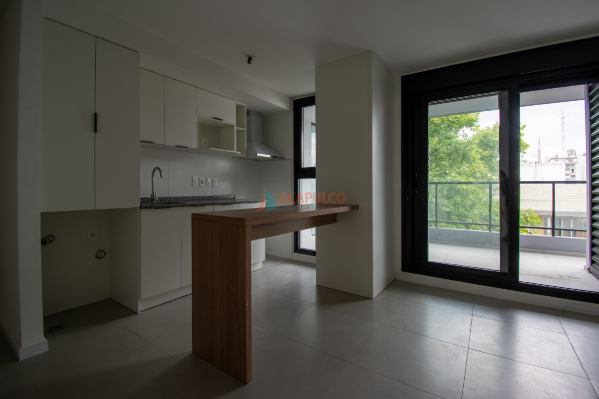 Apartamento ID.5924 - Alquiler apartamento 1 dormitorio a Estrenar en Cordón gran terraza al frente