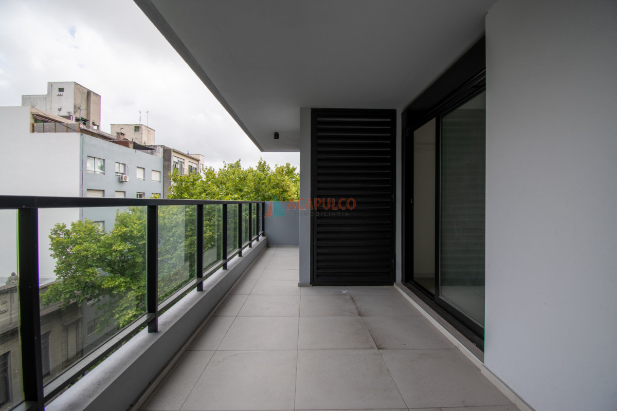 Apartamento ID.5924 - Alquiler apartamento 1 dormitorio a Estrenar en Cordón gran terraza al frente