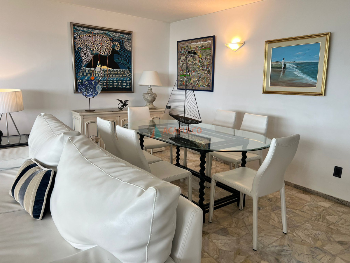 Apartamento Ref.4730/Espléndido-semipiso-4-dorm.-y-servicio-frente-al-mar-en-la-Mansa---Tequendama - Espléndido semipiso 4 dorm. y servicio frente al mar en la Mansa - Tequendama