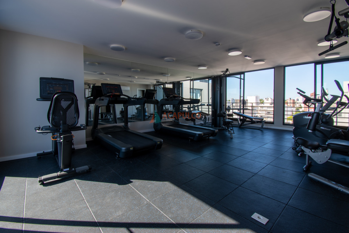 Apartamento ID.6304 - Venta apartamento a estrenar 1 dormitorio Pocitos, gimnasio, piscina y barbacoa