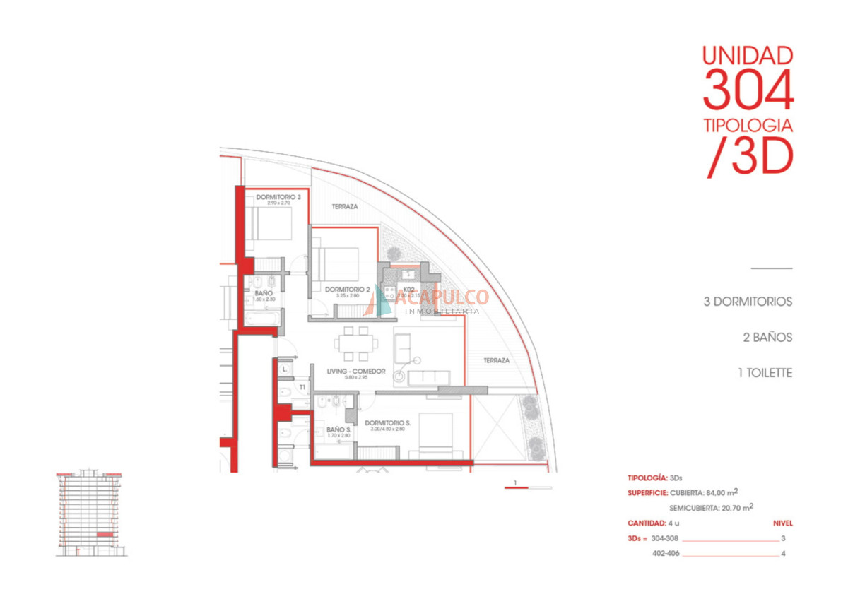 Apartamento ID.5245 - Espectacular pre-lanzamiento en Av. de las Américas