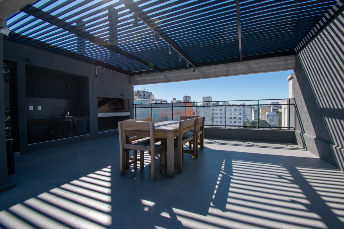 Apartamento ID.6309 - Apartamento 1 dormitorio patio a estrenar Pocitos, piscina, barbacoa y gimnasio