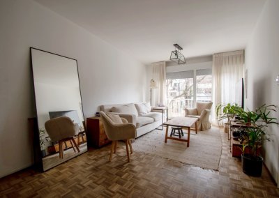 Alquiler apartamento 1 dormitorio en Pocitos, orientación Norte 