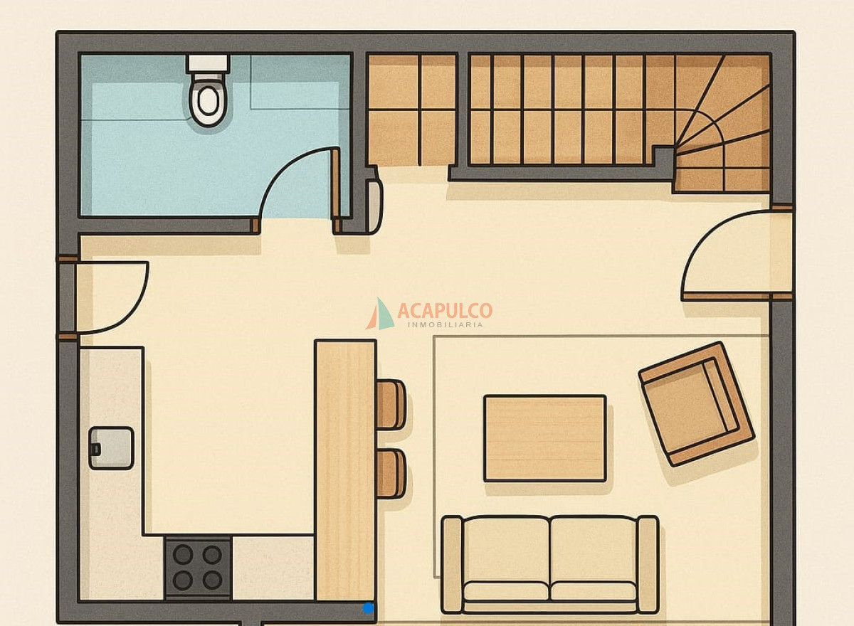 Casa Ref.4744 - APARTAMENTO DÚPLEX VENTA -dos en el mismo padrón - OPORTUNIDAD DE INVERSIÓN