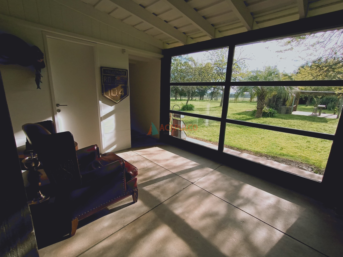 Chacra Ref.4615 - Chacra en venta con casa y piscina - Manantiales