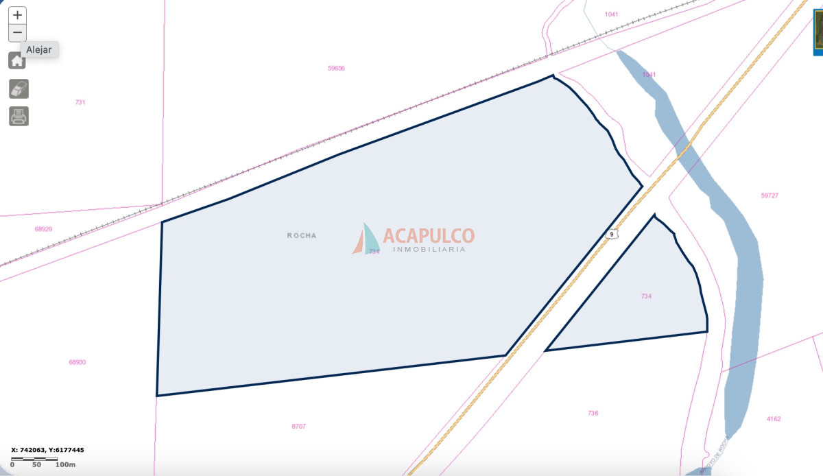 CAMPO AGRÍCOLA CERCA DE ROCHA Y LAS GARZAS - ACP4650P