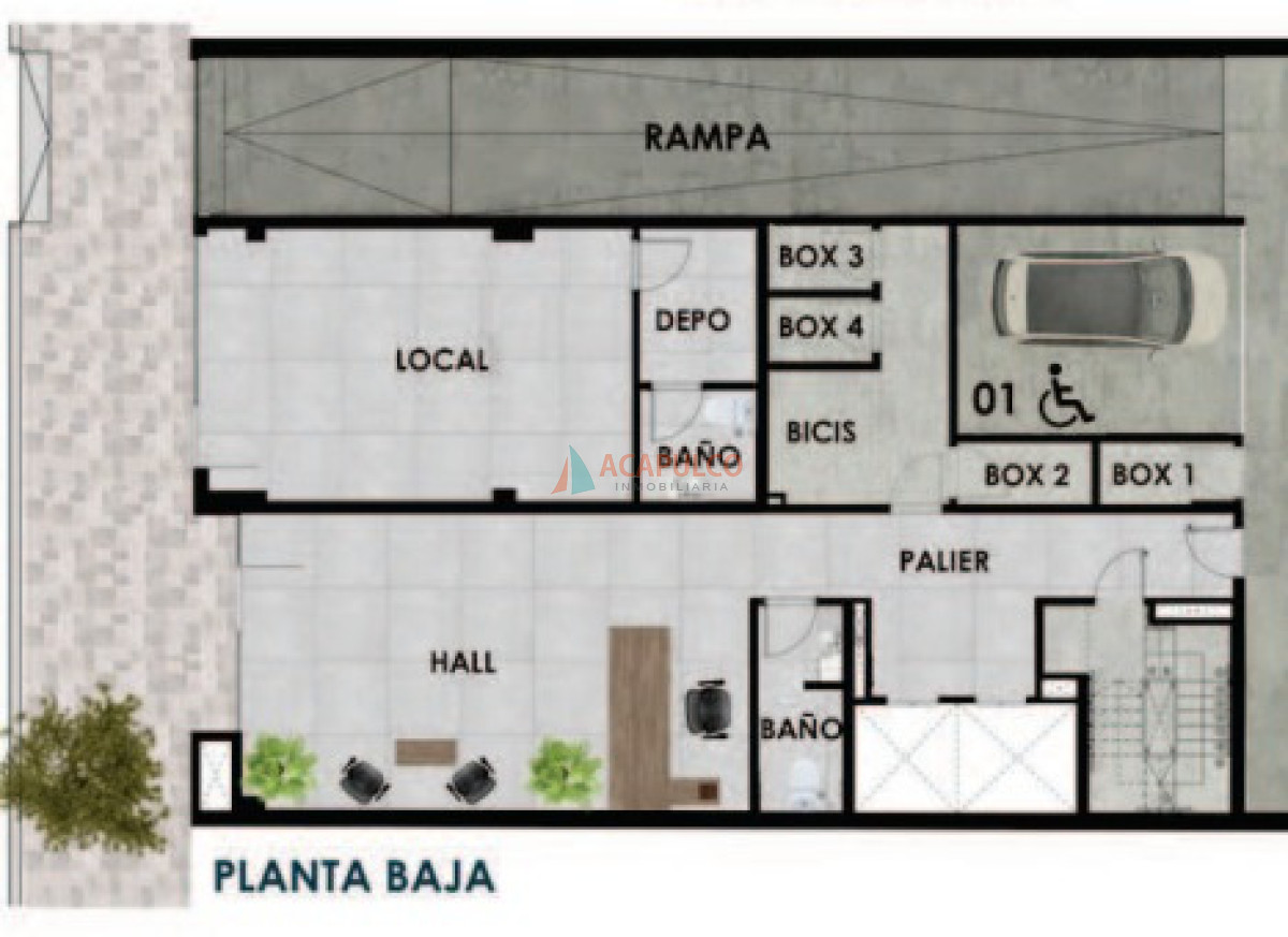 Local Ref.6287 - Venta local con garaje a estrenar en Cordón