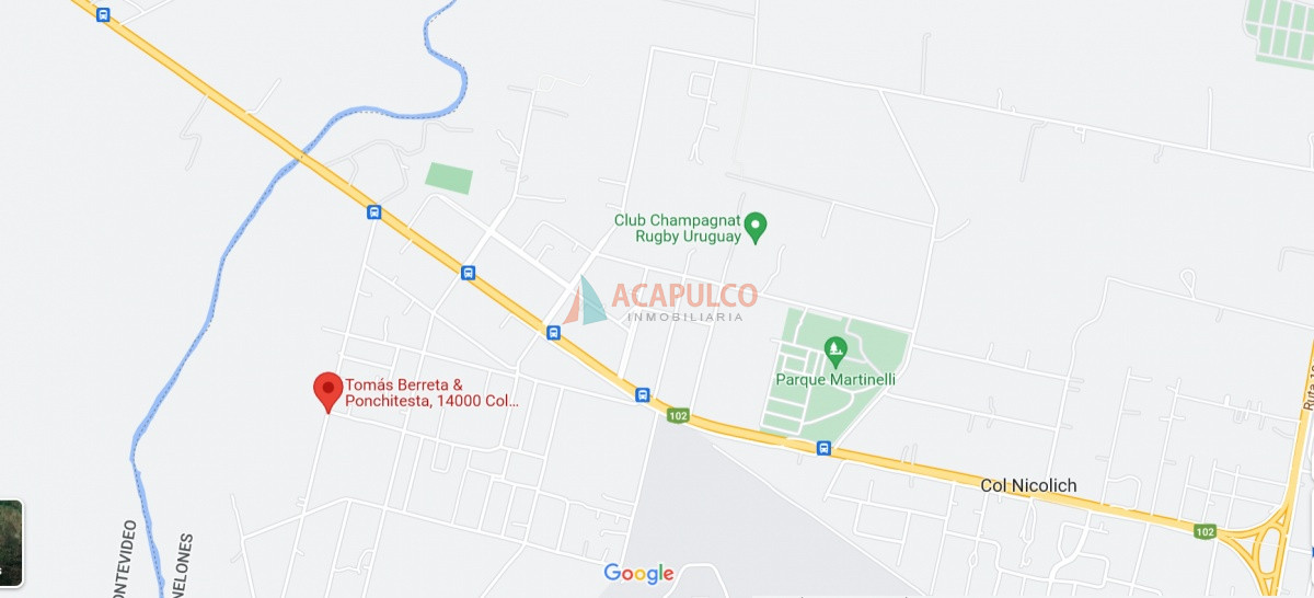 Terreno Ref.5928 - Terreno en Colonia Nicolich 36.000 metros 