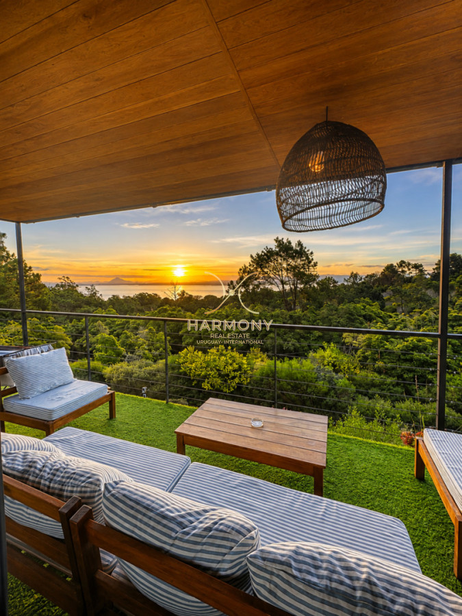 Casa ID.18 - Alquiler de Verano, 5 dormitorios, piscina climatizada, Las Cumbres, Punta Ballena
