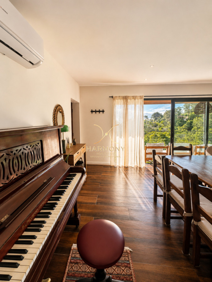 Casa ID.18 - Alquiler de Verano, 5 dormitorios, piscina climatizada, Las Cumbres, Punta Ballena
