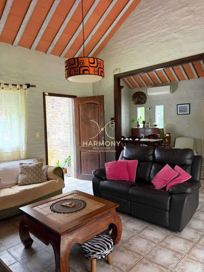 Casa ID.6 - Alquiler de verano, casa, 3 dormitorios, Club del Lago, Punta Ballena